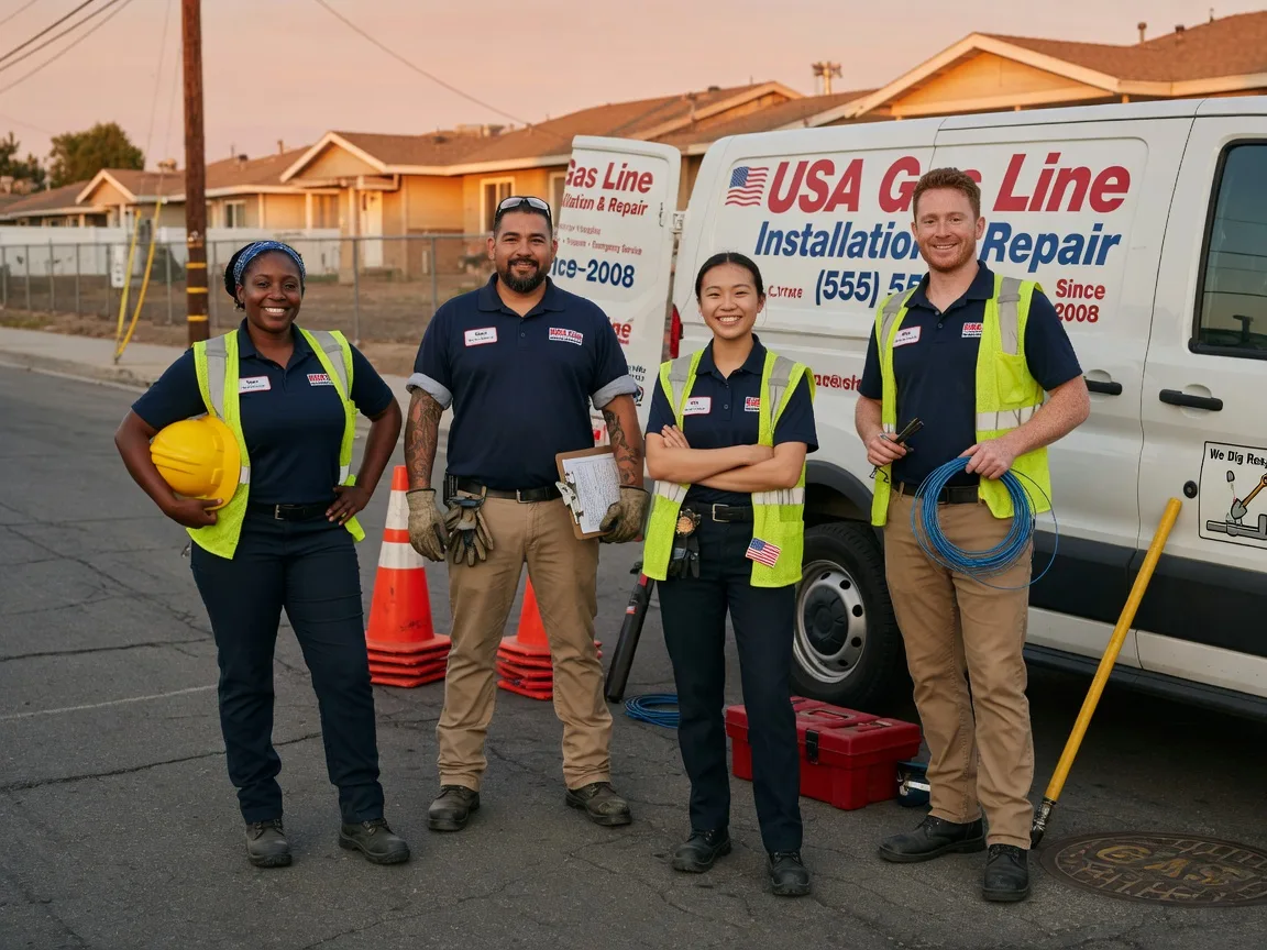 Gas Line Installation company in Fairmount, ND